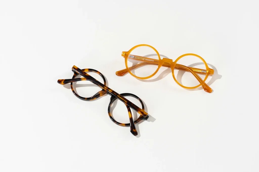 Lunette de vue dans un style vintage